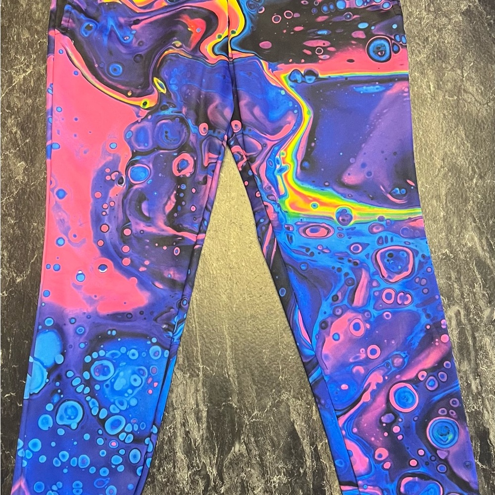 Rick and Morty Acid Melt Joggers